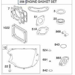 POCHETTE DE JOINTS MOTEURS...