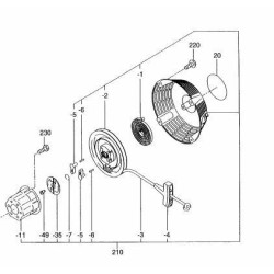 LANCEUR COMPLET + CLOCHE -...