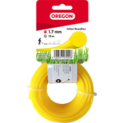FIL NYLON ROND JAUNE 1.7MM...