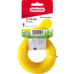 FIL NYLON ROND JAUNE 2.0MM...