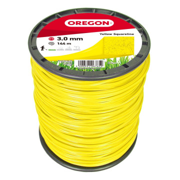 FIL NYLON CARRE JAUNE 3.0MM...