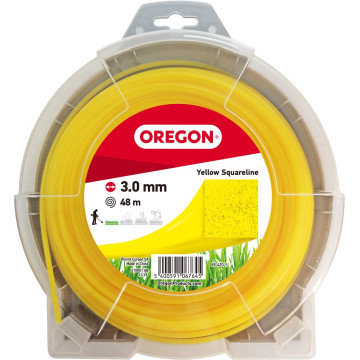 FIL NYLON CARRE JAUNE 3.0MM...