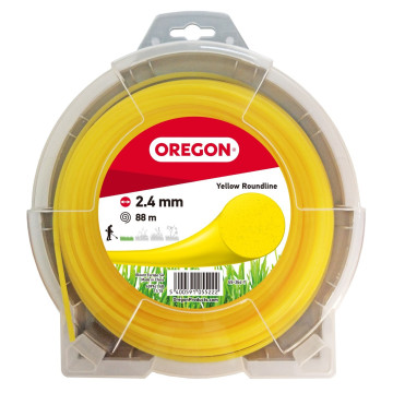 FIL NYLON ROND JAUNE 2.4MM...