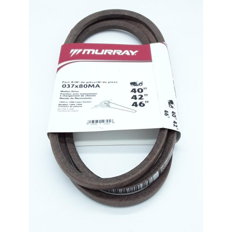 Courroie De Plateau Pour Tondeuse à Gazon - Compatible Murray 8/30, 10/30, Hayter - Référence Ma37x57, 1363 Mm