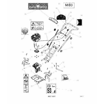 BOULON M8X20 (5) - PIECE...
