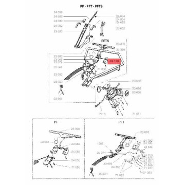 OEILLERE PASSAGE CABLE -...