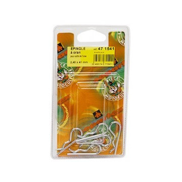 Blister épingles à cran x5