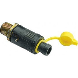 Valve d'évacuation d'huile