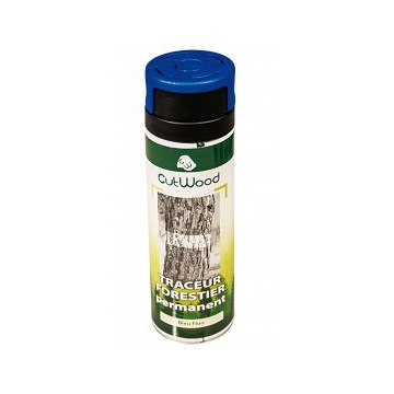 Spray forestier bleu fluo...