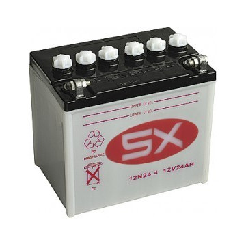 Batterie 12N24-4 + pack acide