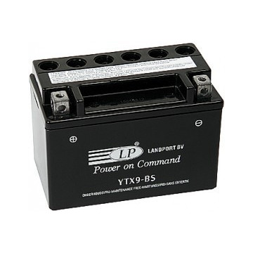Batterie YTX9-BS + pack acide