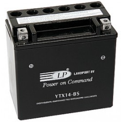 Batterie YTX14-BS + pack acide