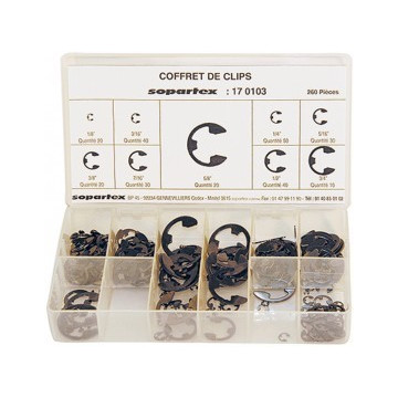 Clips assortiment de 300...