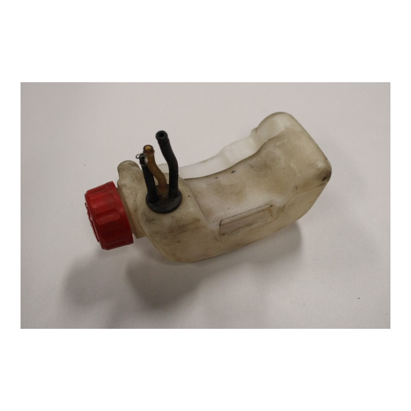 Réservoir De Carburant Pour Débroussailleuse 43CC - Accessoire Tondeuse à Gazon, Plastique Blanc
