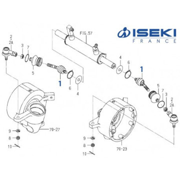Rotule intérieure Iseki...