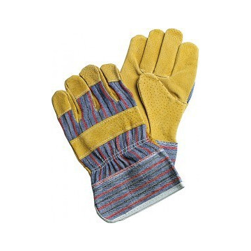 Paire de gants paume croûte...