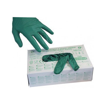 Boîte de 100 gants nitrile...
