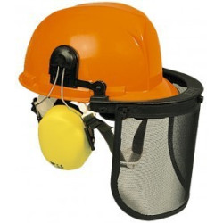 Casque forestier complet