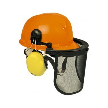 Casque forestier complet