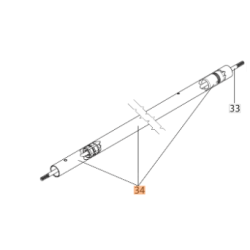 Tube de Transmission Ø32 Référence 61400206AR