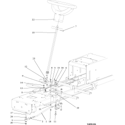 Colonne de Direction Avec Pignon Référence SGS532930252123