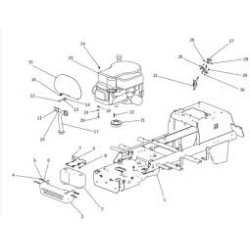 Pot d'Echappement Tondeuse...