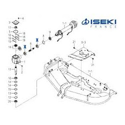 Roulement Iseki Référence...