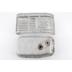 ECHAPPEMENT+GRILLE MOTEUR KAWASAKI FC 150 V