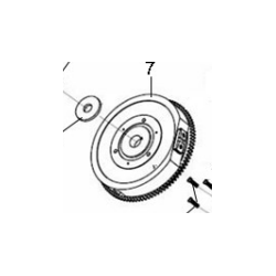 Volant Magnétique Moteur K2400AVD V-Twin Référence L66151086