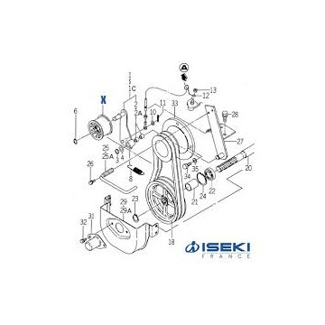 Ecrou Iseki Référence...