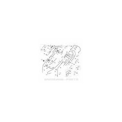 Câble de Commande d'Origine STIHL MB 555 S Référence 6105 700 7545