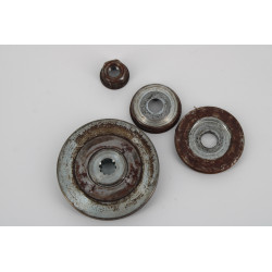 FLASQUES DE RENVOI D'ANGLE DEBROUSSAILLEUSE DOLMAR MS-4300.4U