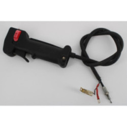 MANETTE DE GAZ+CABLE DEBROUSSAILLEUSE MAC-CULLOCH MAC 3100