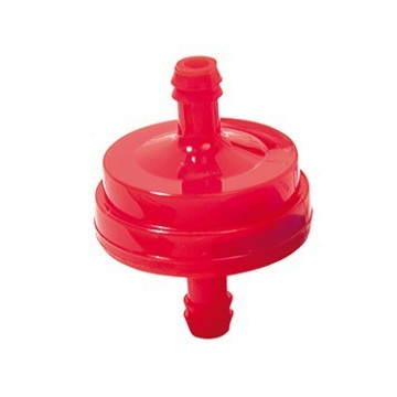 Filtre à essence rouge...