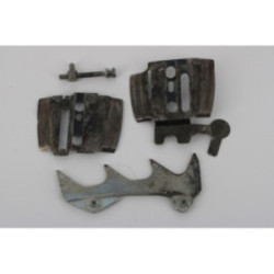 TENDEUR DE CHAINE + TOLE + GRIFFE TRONCONNEUSE DOLMAR 115 i