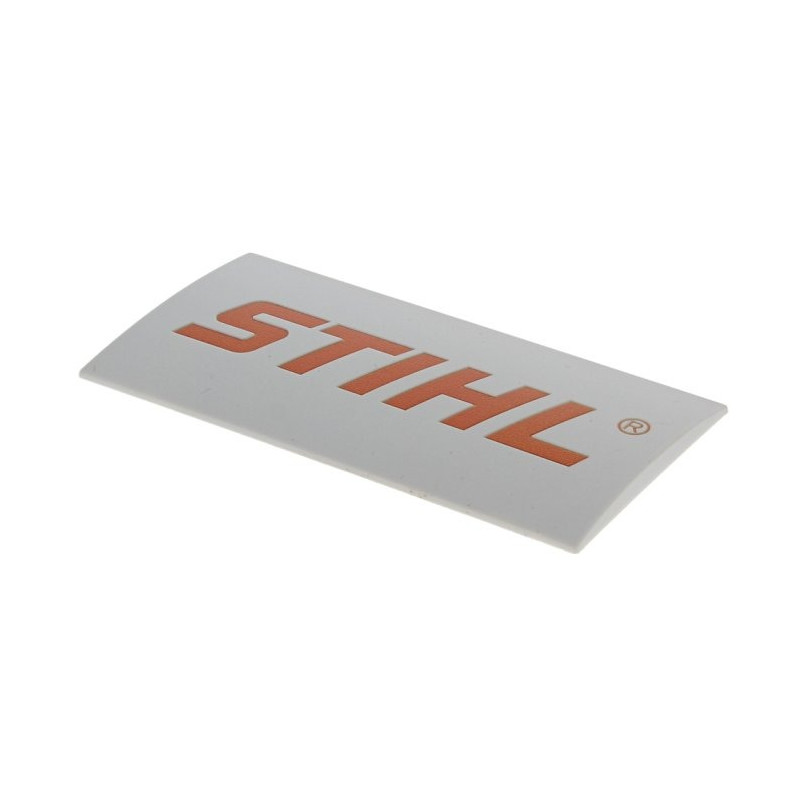 Plaquette d'origine Stihl référence 0000 967 1001