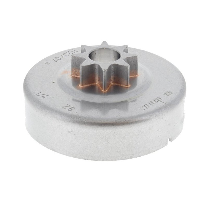 Pignon 1/4" 8D d'origine Stihl référence 1123 640 2007