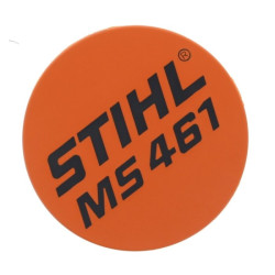 Plaque matricule ms 461 d'origine Stihl référence 1128 967 1515