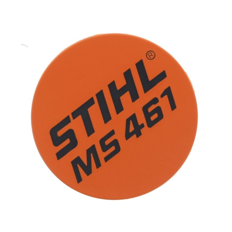 Plaque matricule ms 461 d'origine Stihl référence 1128 967 1515