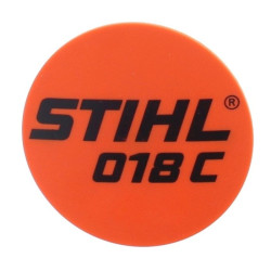 Plaque matricule ms 180c d'origine Stihl référence 1130 967 1506