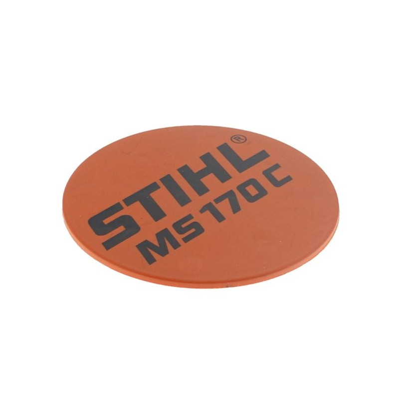 Plaque matricule ms 170c d'origine Stihl référence 1130 967 1508