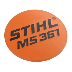 Plaque matricule ms 361 d'origine Stihl référence 1135 967 1500