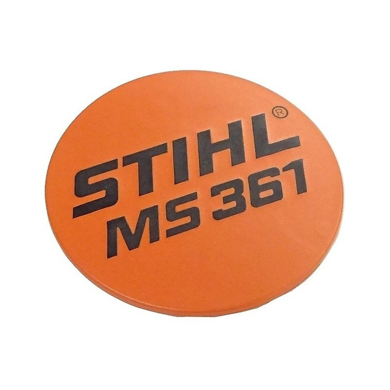 Plaque matricule ms 361 d'origine Stihl référence 1135 967 1500