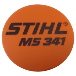 Plaque matricule ms 341 d'origine Stihl référence 1135 967 1502