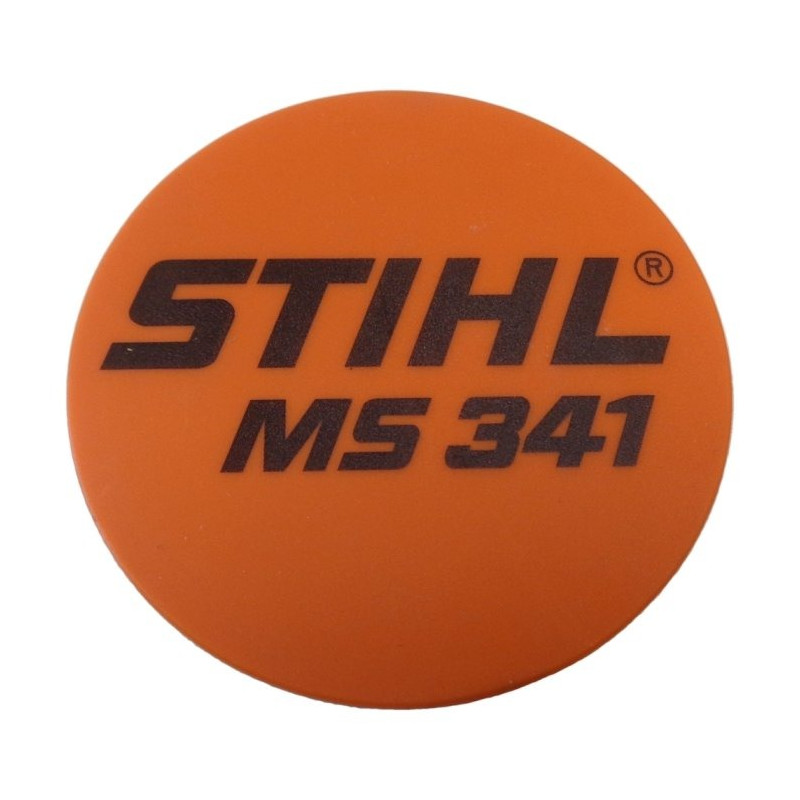 Plaque matricule ms 341 d'origine Stihl référence 1135 967 1502