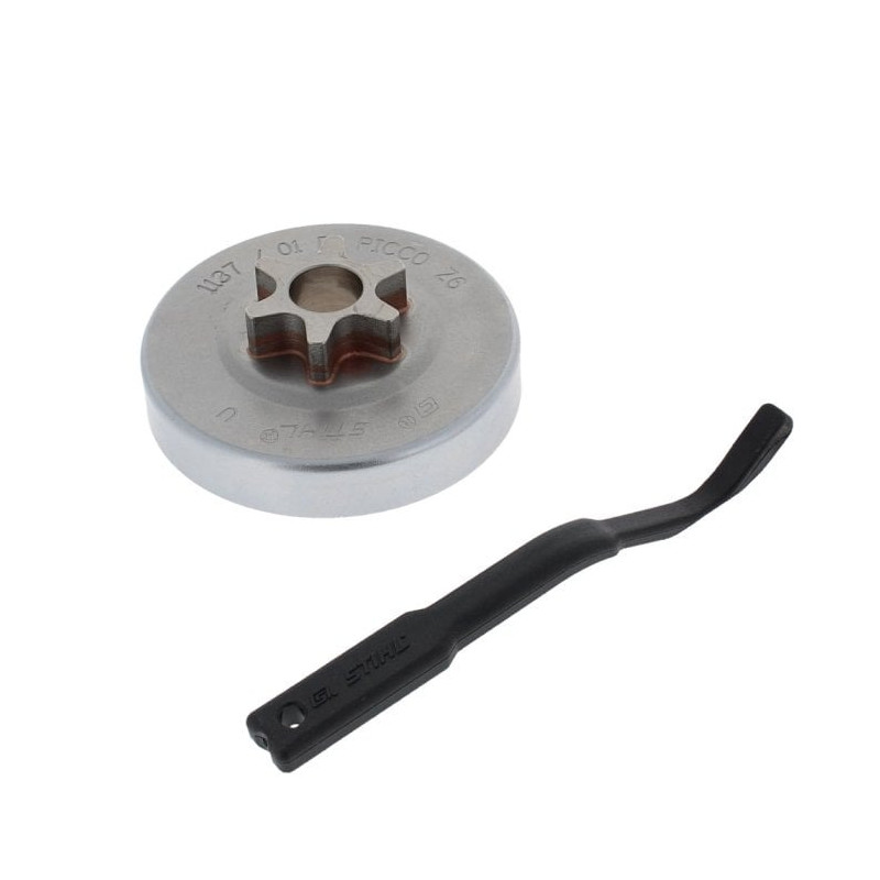 Pignon 3/8 picco 6 dents d'origine Stihl référence 1137 640 2005