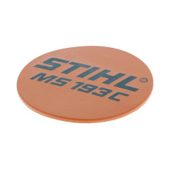 Plaque matricule ms 193c d'origine Stihl référence 1137 967 1505
