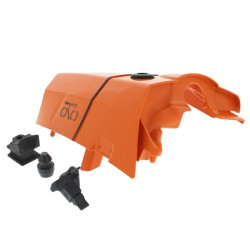 Capot + ecrou a fente d'origine Stihl référence 1138 080 1653