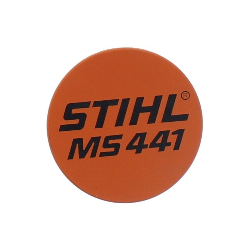 Plaque matricule ms 441 d'origine Stihl référence 1138 967 1500
