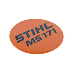 Plaque matricule ms 171 d'origine Stihl référence 1139 967 1500